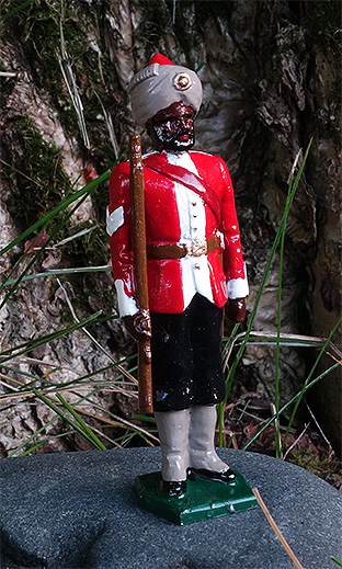 soldats-de-plomb-Type vestimentaire soldats de plomb - figurines de collections - au plat détain à Paris - 